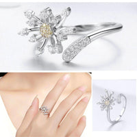 'Dandelion Love' CZ & Sterling Silver Jewellery Set - Sterling Silver Jewellery Sets - Allora Jade