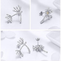 'Dandelion Love' CZ & Sterling Silver Jewellery Set - Sterling Silver Jewellery Sets - Allora Jade