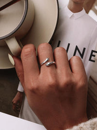 'Loving Hug' Sterling Silver Ring - Sterling Silver Rings - Allora Jade