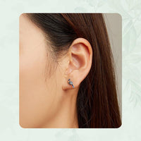 'Blue Bird' Sterling Silver and CZ Jewellery Set - Sterling Silver Jewellery Sets - Allora Jade
