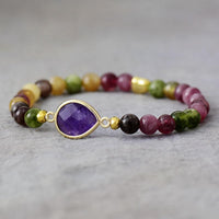 'Beads' Crystal Stretchy Bracelets Set - Womens Bracelets Crystal Bracelet - Allora Jade