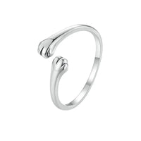 'Fur Baby Hug' Sterling Silver Ring | ALLORA JADE