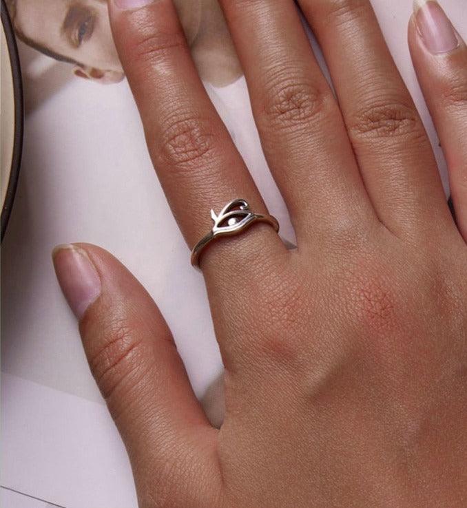 'Eye of Horus' Sterling Silver Ring - Sterling Silver Rings - Allora Jade