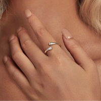 'Fur Baby Hug' Sterling Silver Ring | ALLORA JADE
