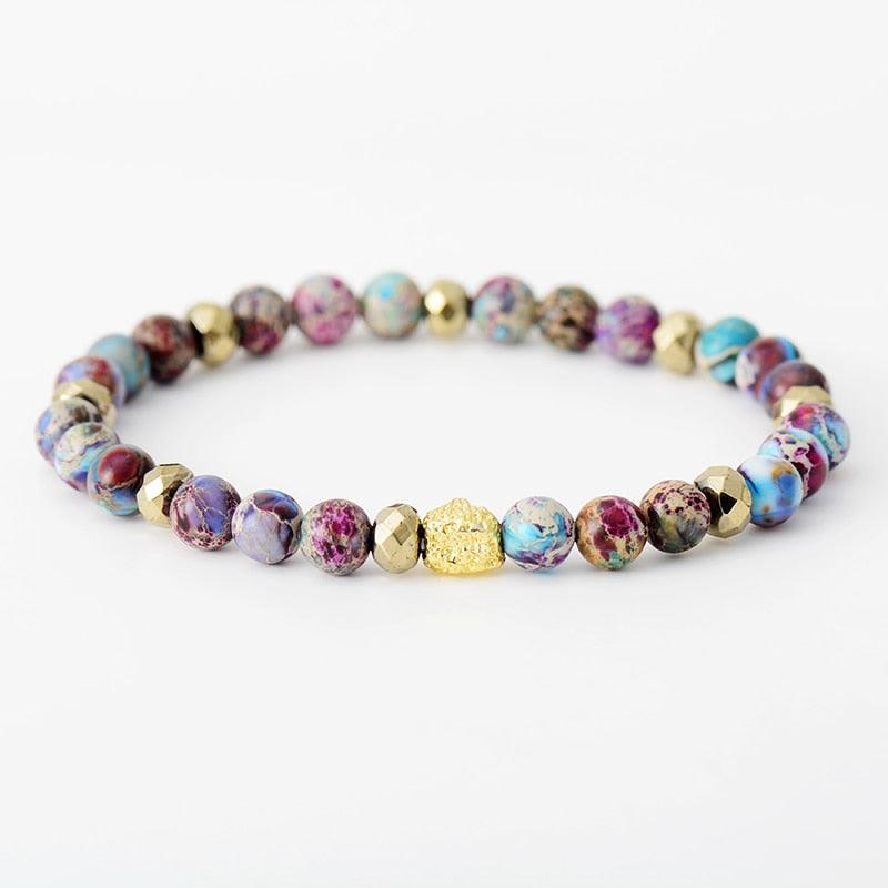 'Beads' Crystal Stretchy Bracelets Set - Womens Bracelets Crystal Bracelet - Allora Jade