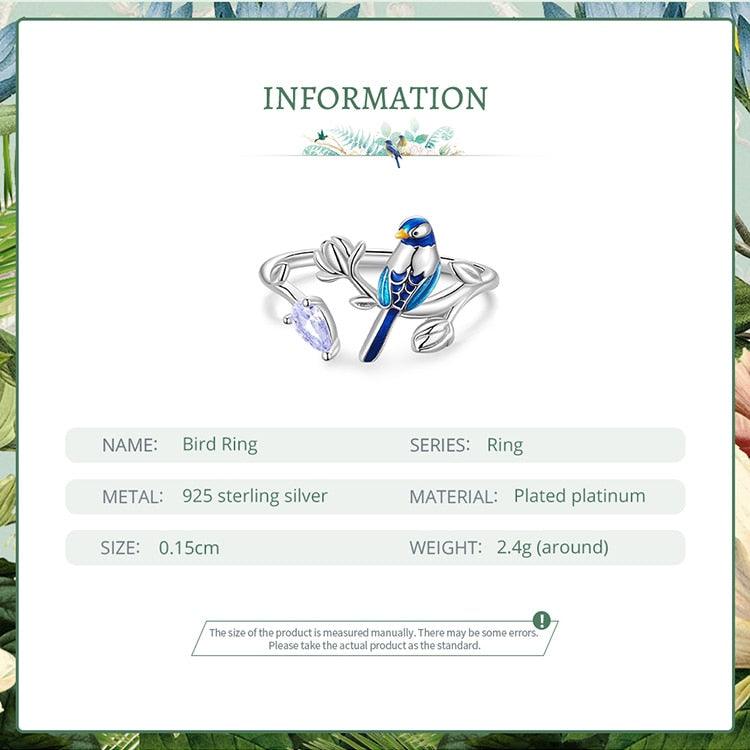 'Blue Bird' Sterling Silver and CZ Jewellery Set - Sterling Silver Jewellery Sets - Allora Jade