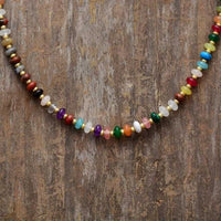 Crystal Choker Necklace – Mixed Crystals  | ALLORA JADE