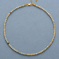 Crystal Choker Necklace – Amazonite | ALLORA JADE