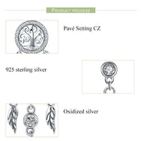 'Tree of Life Dream Catcher' Sterling Silver and CZ Jewellery Set - Allora Jade