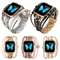 Charms and Beads Apple Watch Band - Allora Jade