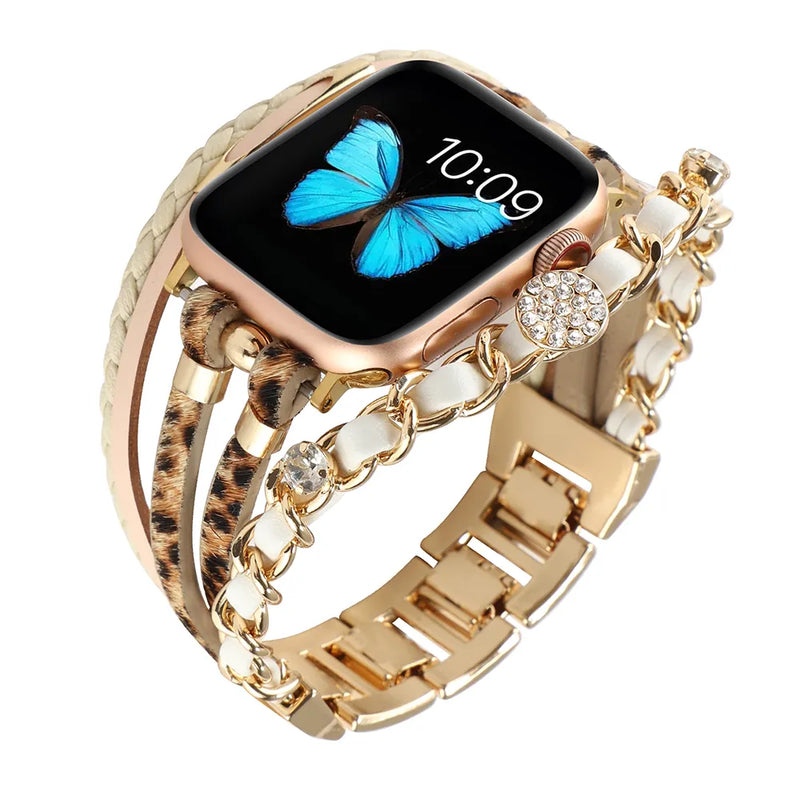 Moon-Shine Charm Apple Watch Band - Allora Jade