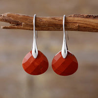 Ritzy Jasper Silver Drop Earrings | Womens Earrings | ALLORA JADE