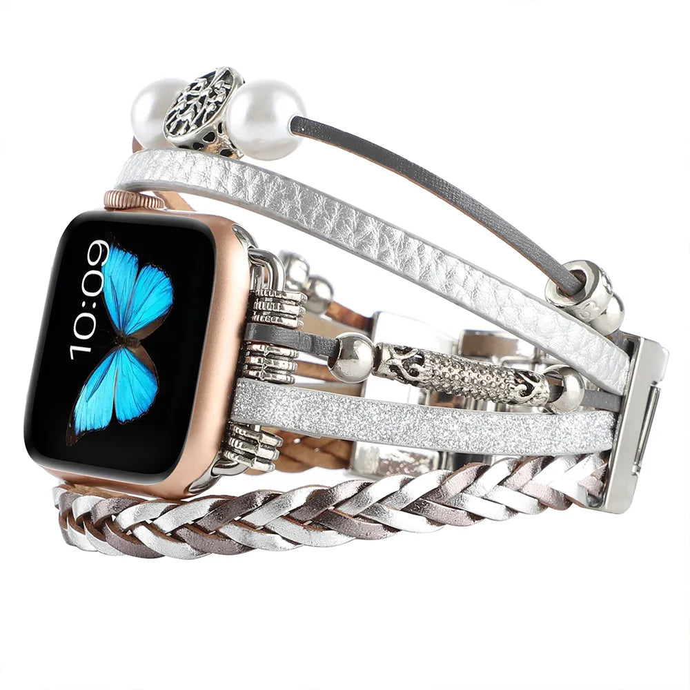 Tree of Life Charm Apple Watch Band - Allora Jade