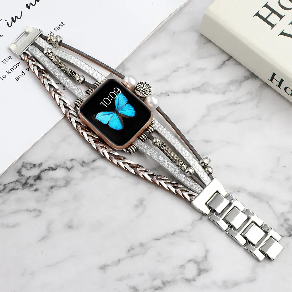 Tree of Life Charm Apple Watch Band - Allora Jade