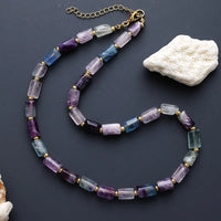 'Maranirra' Fluorite Quartz Necklace | ALLORA JADE