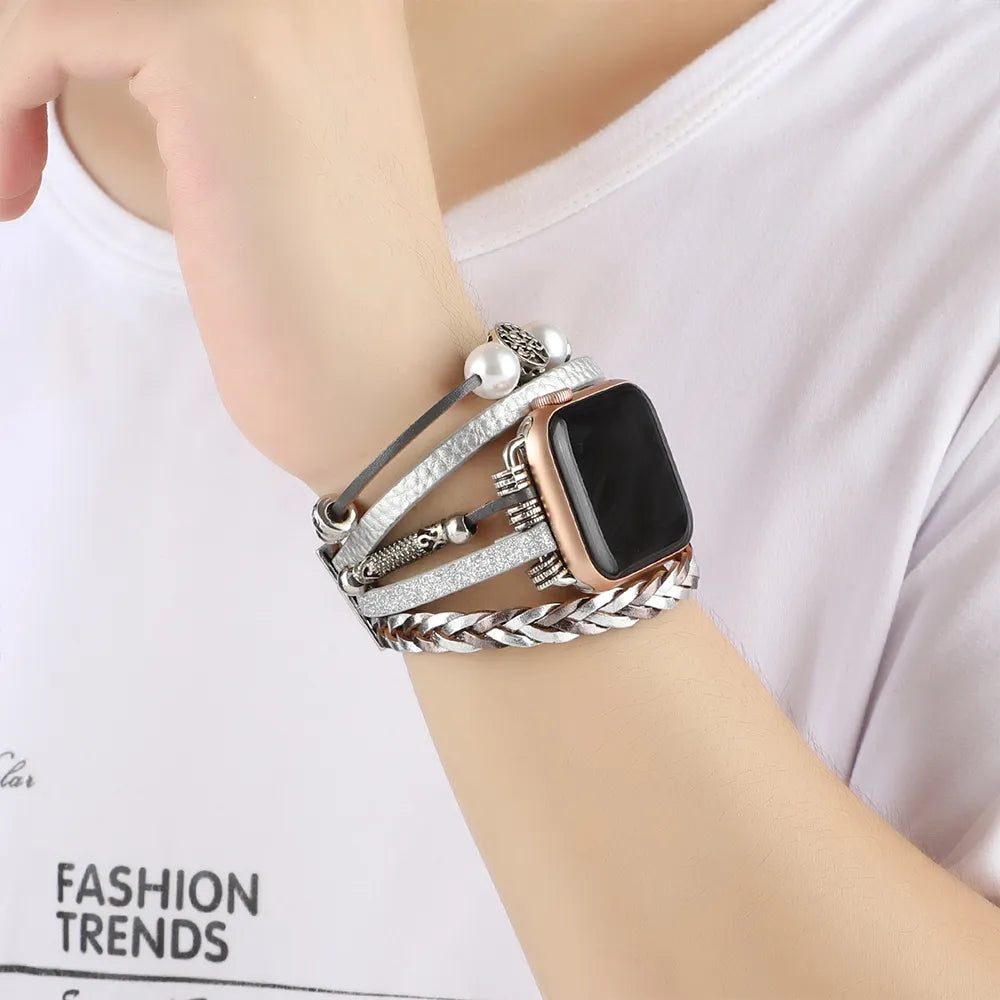 Tree of Life Charm Apple Watch Band - Allora Jade