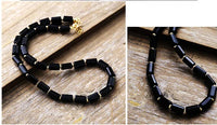 'Maranirra' Black Agate Necklace | ALLORA JADE