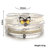 'Butterfly' Charm Cuff Bracelet - size guide - Allora Jade