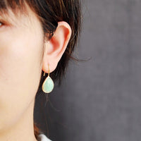 'Yuriyawi' Amazonite Drop Earrings | ALLORA JADE