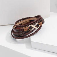 'Infinity' Charm Wrap Bracelet | Allora Jade