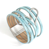 'Big Heart' Charm Cuff Bracelet | Allora Jade